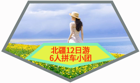 【天喀戀獨伊】北疆環線12天11晚拼車小團 （烏魯木齊進出）